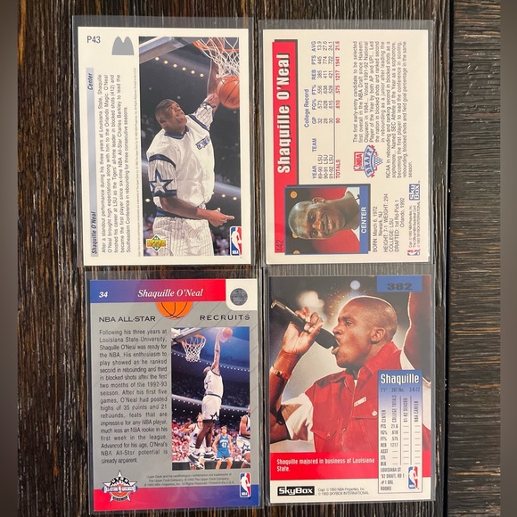 Shaquille O Neal Rookie cards - Picture 2 of 2